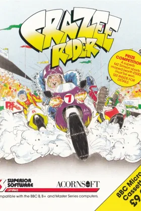 Crazee Rider (1987)(Superior)[CRAZRID] box cover front